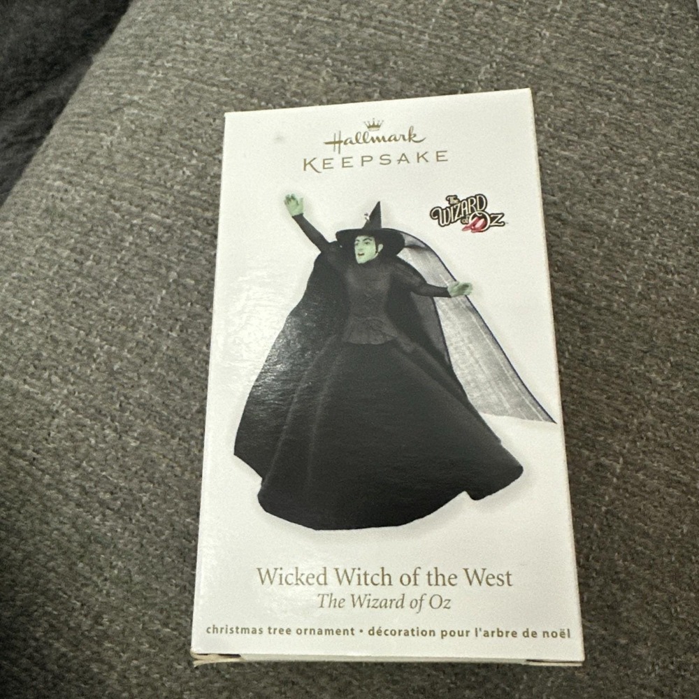Ornament Witch Hallmark Keepsake Wizard of Oz Witch of the West